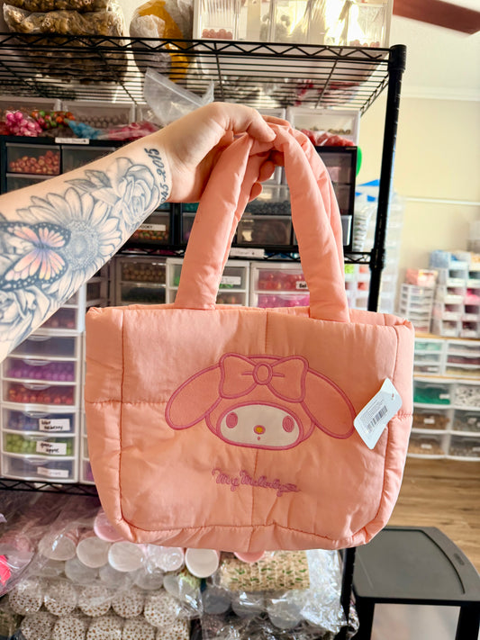 Pink Mel Puffer Hand Bag (wholesale price)