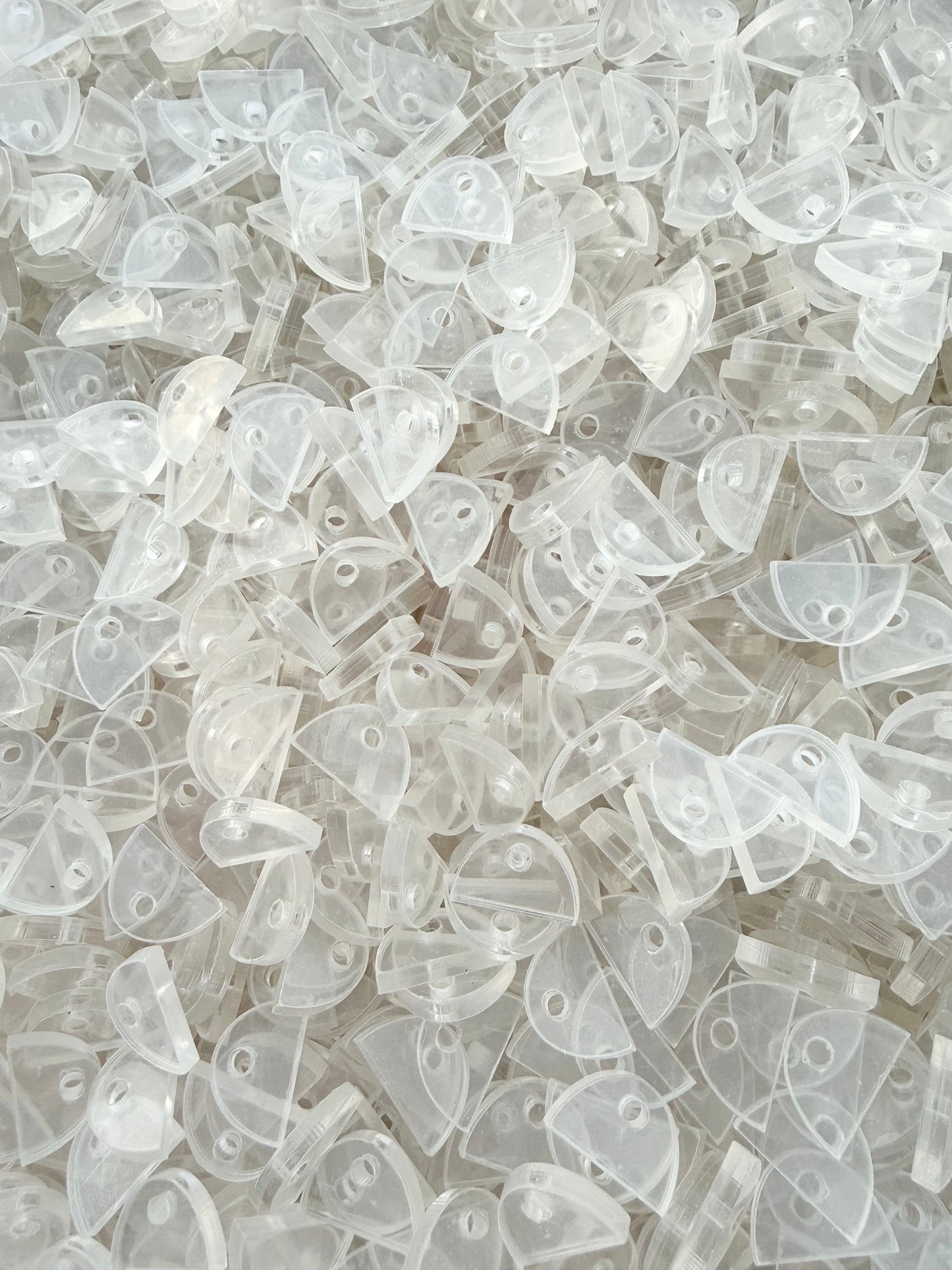 Half circle acrylic pen attachments