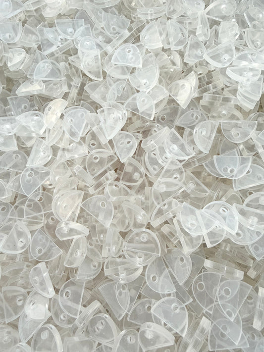 Half circle acrylic pen attachments