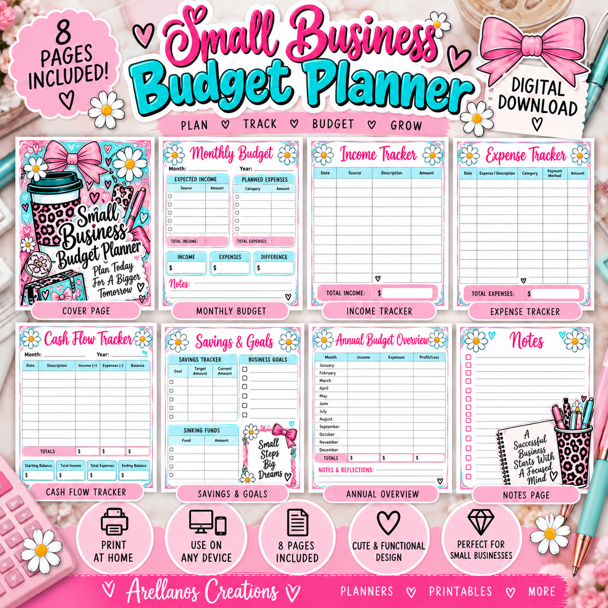 Small Business Budget Planner [Digital File]