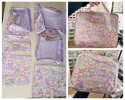 6PC San Friends Travel Bag Sets (WHOLESALE PRICE)