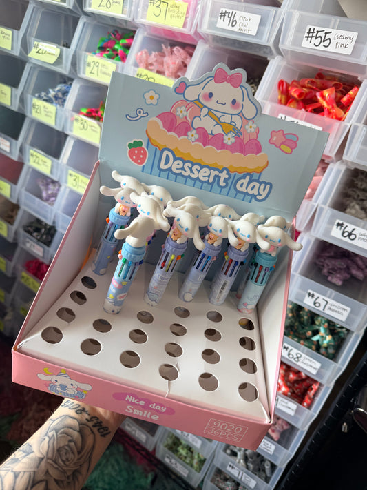 Character MultiColor Pens (1PC) Cinnaa OR Capybara